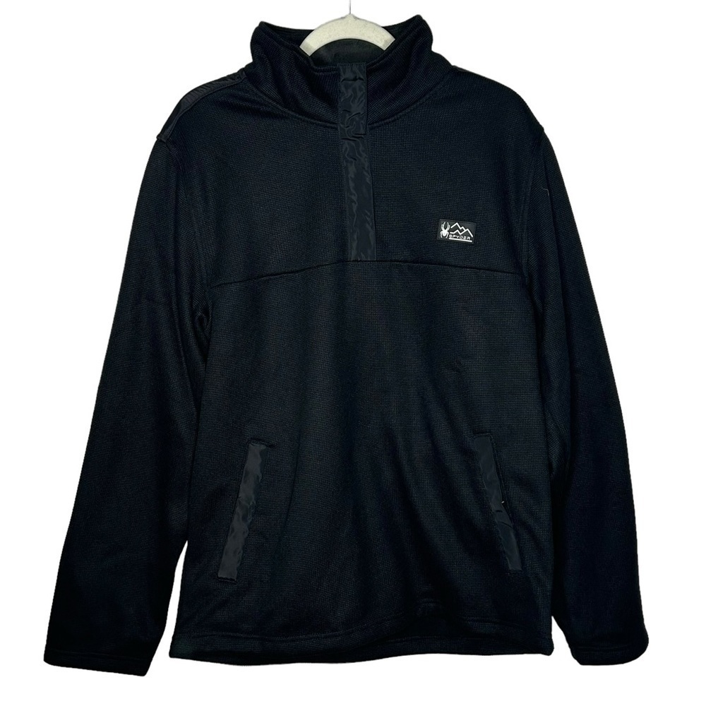 NWT Spyder Men’s Bonded Sweater Fleece Shirt - Picture 4 of 16